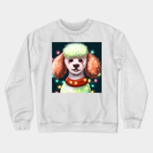 Cute Poodle Crewneck Sweatshirt